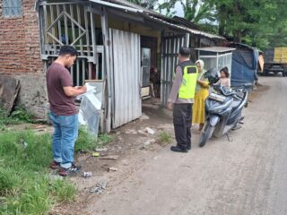 Polsek Brebes Tangani Kasus Pencurian Sepeda Motor di Jalan Masuk Desa Pulosari