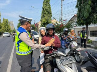 Sosialisasi Ops Zebra Candi 2025, Satlantas Polres Brebes Ajak Masyarakat Tingkatkan Kesadaran Berlalu Lintas