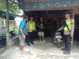 POLSEK BUMIAYU GELAR PATROLI SIANG HARI ANTISIPASI GANGGUAN KAMTIBMAS DI JAM RAWAN