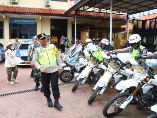 Amankan Malam Pergantian Tahun, Polres Brebes Gelar Apel Pasukan Kesiapan Pelayanan 2026
