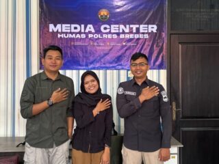Perkuat Sinergi, DPL UPS Tegal Tinjau Progress Mahasiswa Magang di Humas Polres Brebes