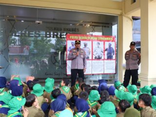 Satbinmas Polres Brebes Gelar Kegiatan Polisi Sahabat Anak Bersama RA Al Ilma Pebatan
