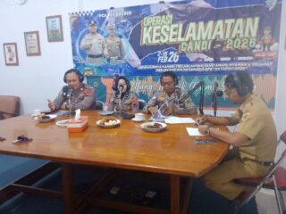 Satlantas Polres Brebes Sosialisasikan Ops Keselamatan Candi 2026 Melalui Radio Singosari FM
