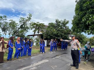 Dukung Ops Keselamatan Candi 2026, Satlantas Polres Brebes Perkuat Peran PKS di SMK Boarding School