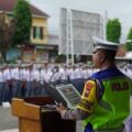 Lewat Upacara Bendera, Kasatlantas Polres Brebes Tanamkan Budaya Tertib Lalu Lintas dalam Ops Keselamatan Candi 2026