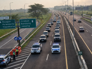 One Way Tol Trans Jawa Diberlakukan, Kendaraan dari Timur Dialihkan ke Jalur Pantura Brebes