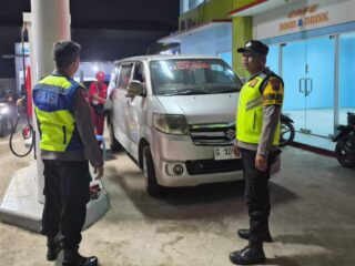 Polsek Larangan Intensifkan Patroli Malam, Jaga Kamtibmas Tetap Aman dan Kondusif