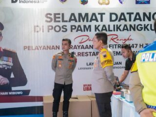 Kunjungi Pos Pengamanan, Kapolda Jateng Tekankan Pelayanan Maksimal kepada Masyarakat