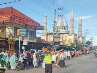Jamin Kekhusyukan Salat Idul Fitri 1447 H, Polres Brebes Kerahkan Personel Gabungan di Titik Strategis
