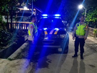 Patroli Blue Light Polsek Banjarharjo Intensif Dilaksanakan, Antisipasi 3C dan Gangguan Kamtibmas di Malam Hari