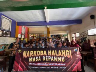 Polres Brebes Gelar Edukasi Anti-Narkoba dan Perundungan di SD Keboledan Wanasari